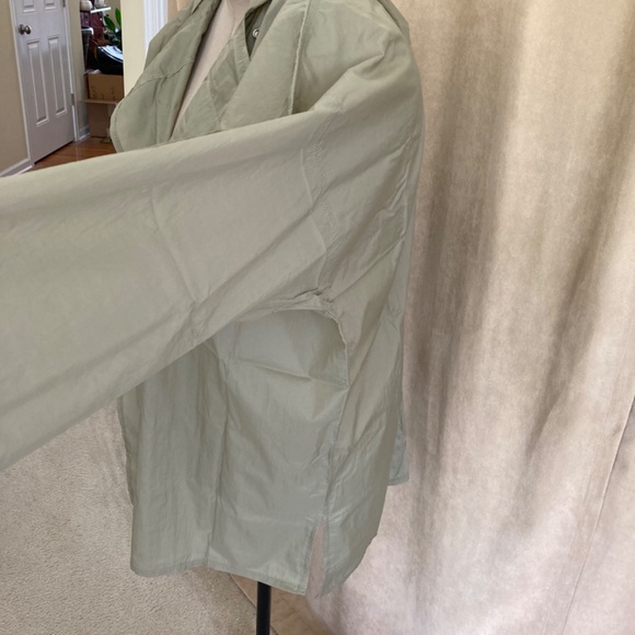 Totes "Body Umbrella" Rain Jacket, Olive/Tan, OSFM - Picture 11 of 14